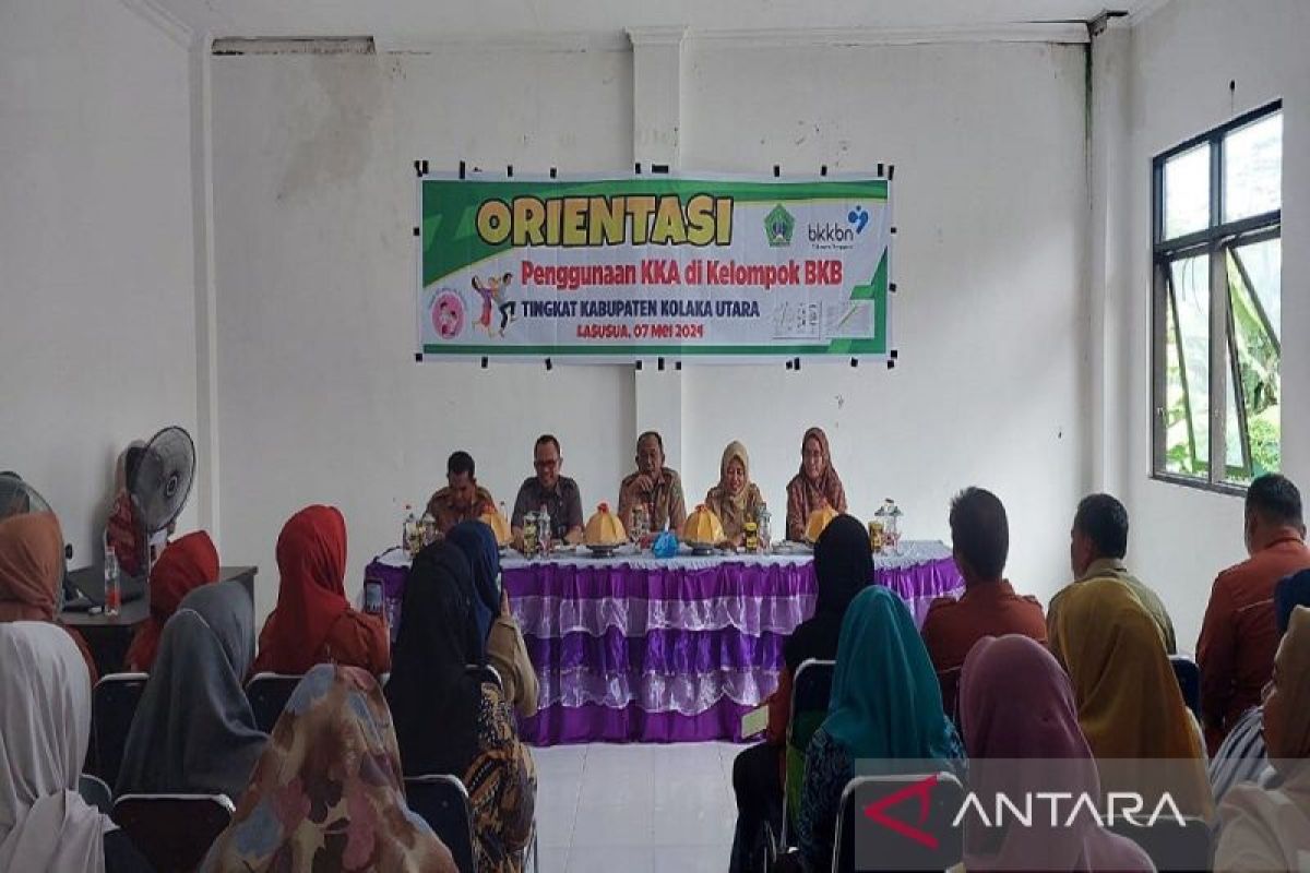 Orientasi Bangga Kencana dan percepatan penurunan stunting di Kolut