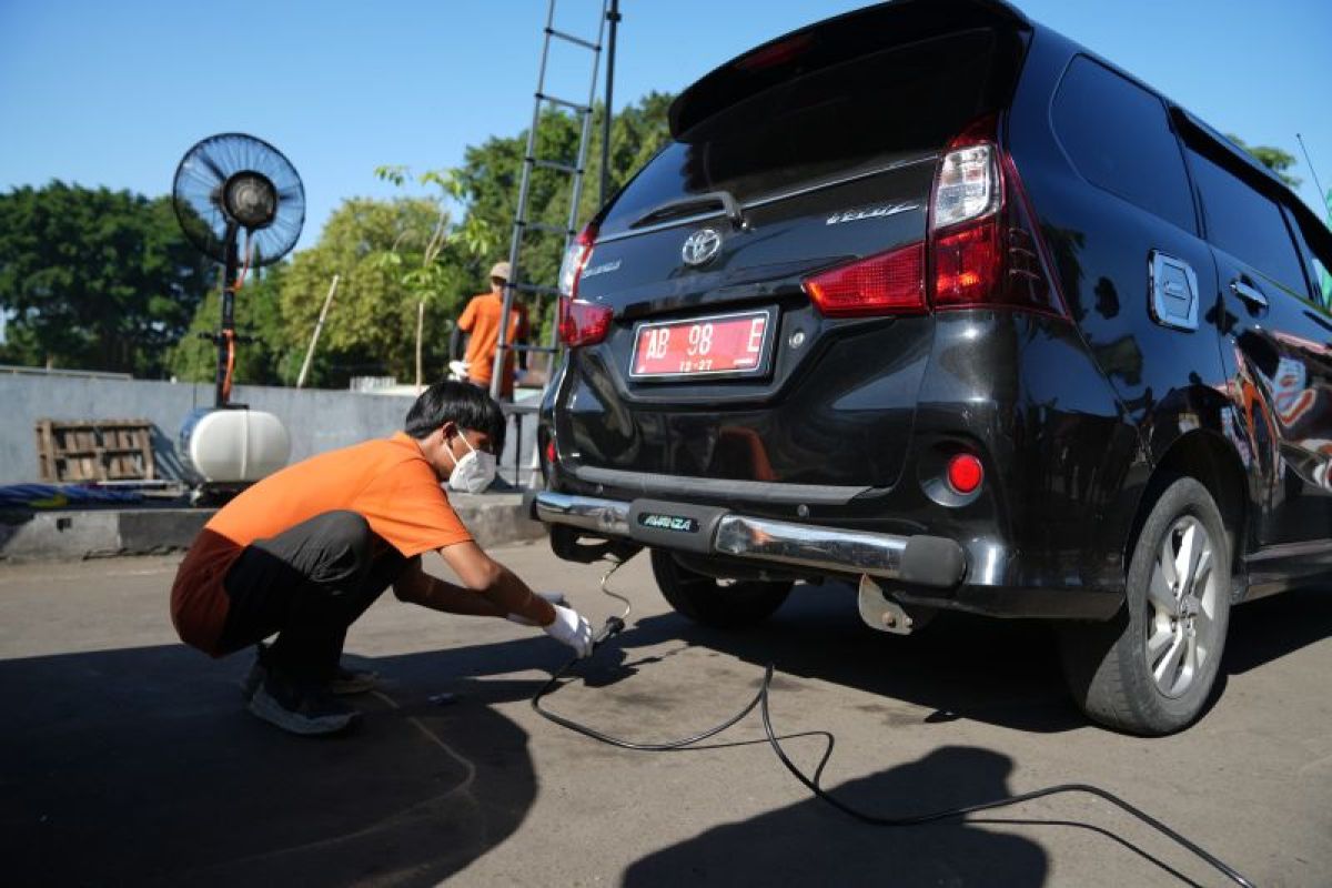 Sleman menyelenggarakan uji emisi kendaraan bermotor gratis