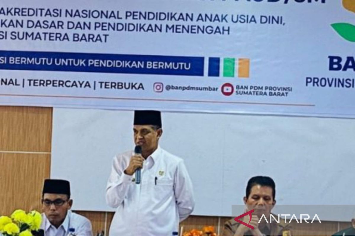 Kemenag Kota Solok beri dukungan pelaksanaan akreditasi Paud/SM 2024