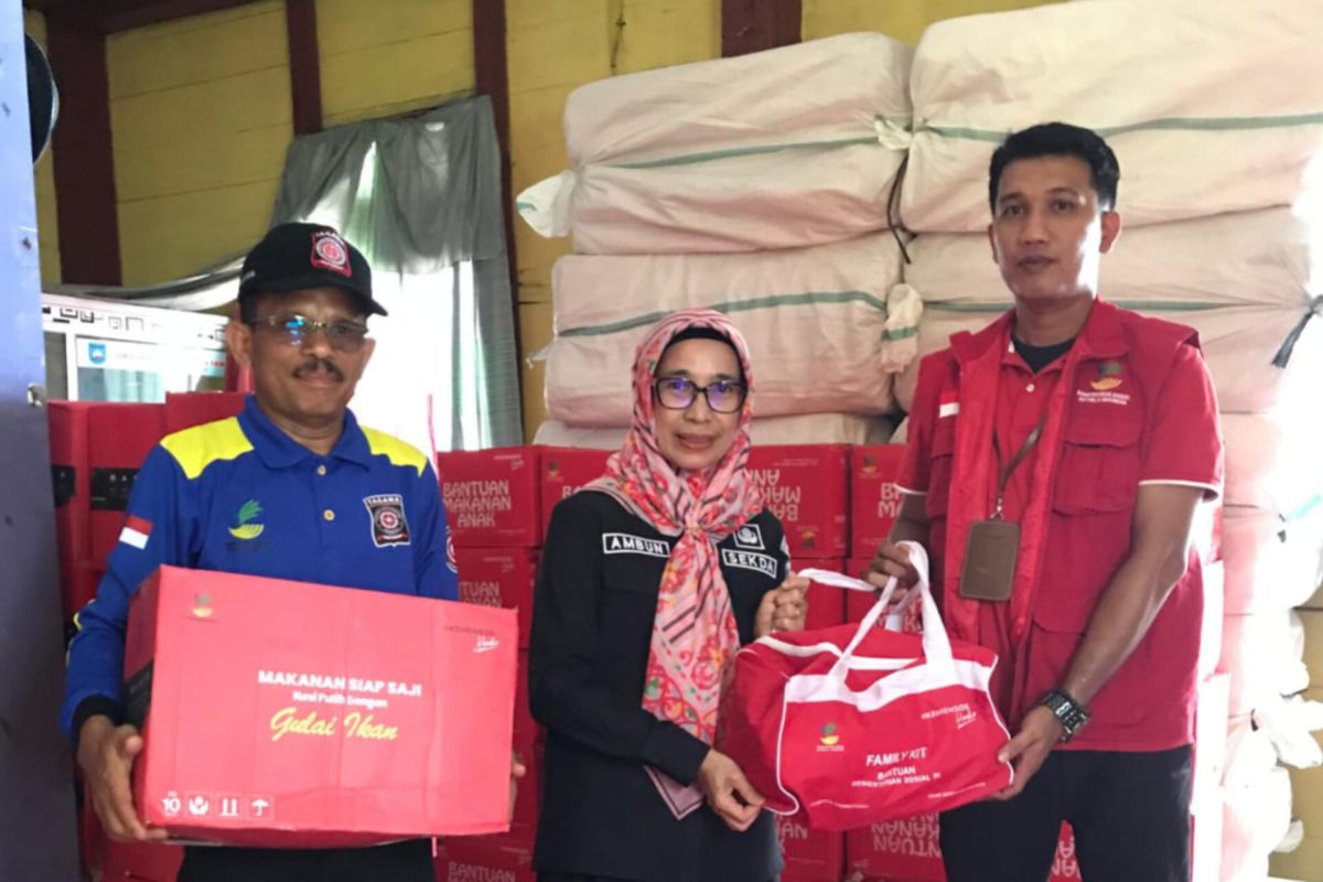 Kemensos beri bantuan 160 Juta untuk tanggap bencana di Sawahlunto