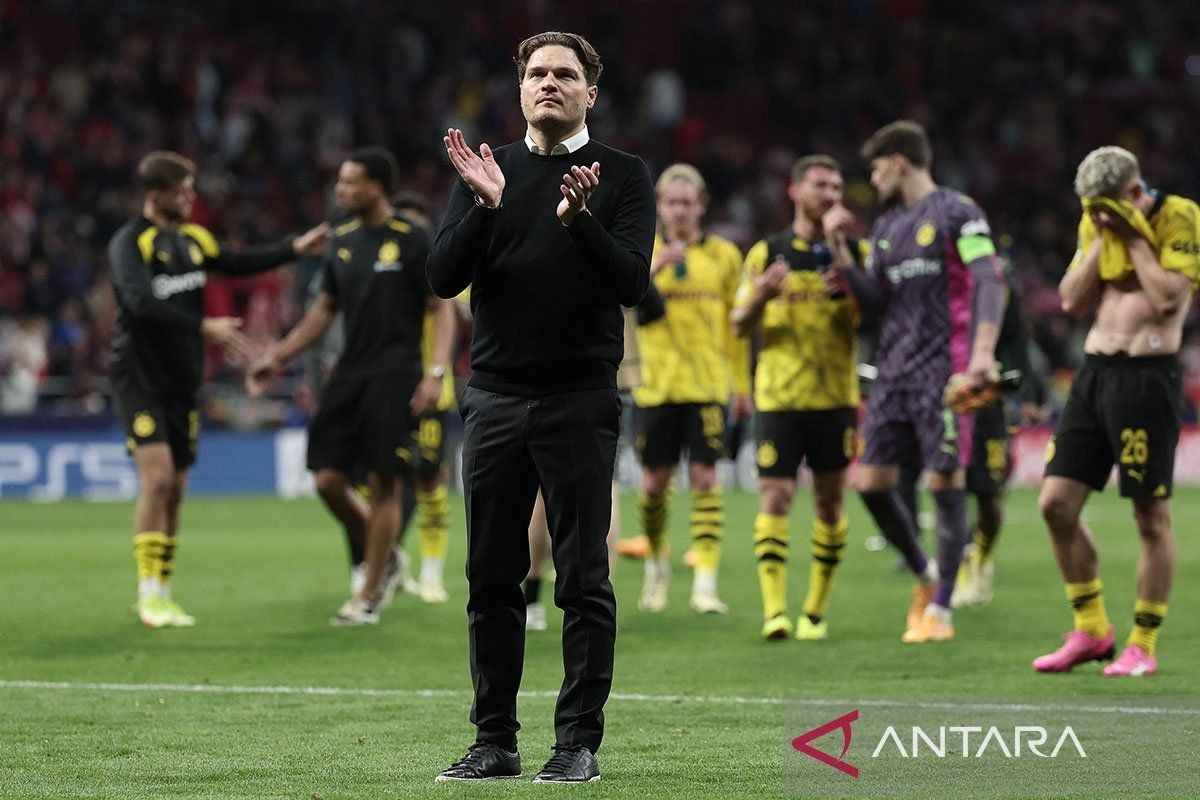 Pelatih Dortmund Edin Terzic bangga dengan perjuangan timnya berhasil ke final