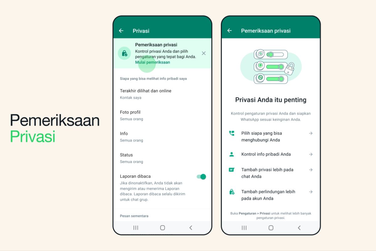 Jaga privasi chat, catat lima kiat WhatsApp