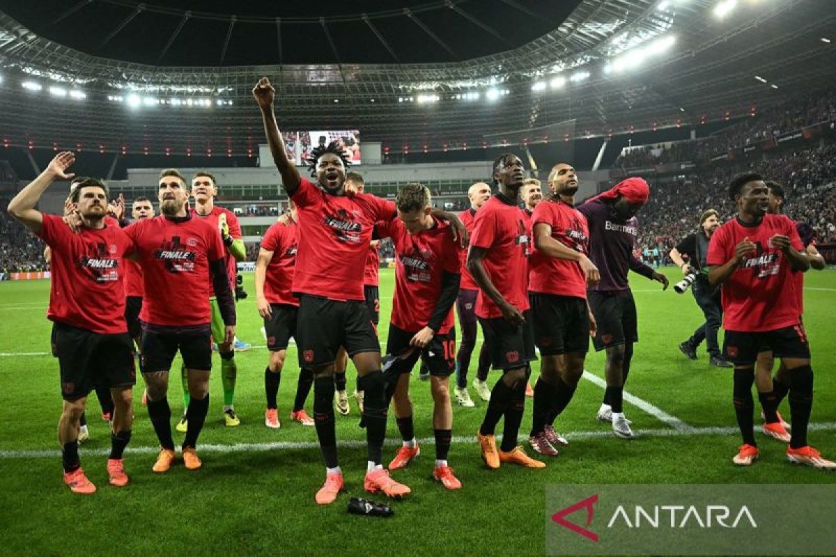 Angka-angka kesuksesan Leverkusen akhiri musim tanpa terkalahkan