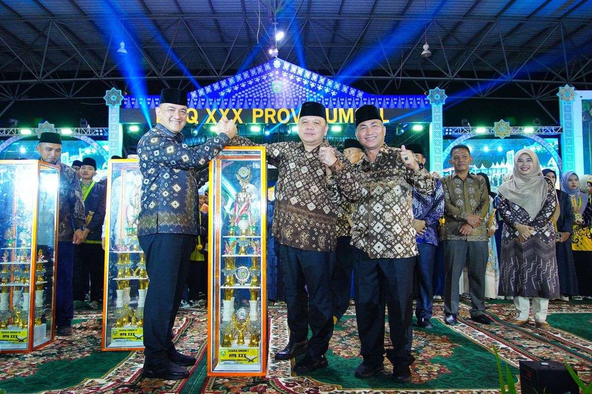 Kafilah Muba juara umum MTQ XXX/2024 Provinsi Sumsel