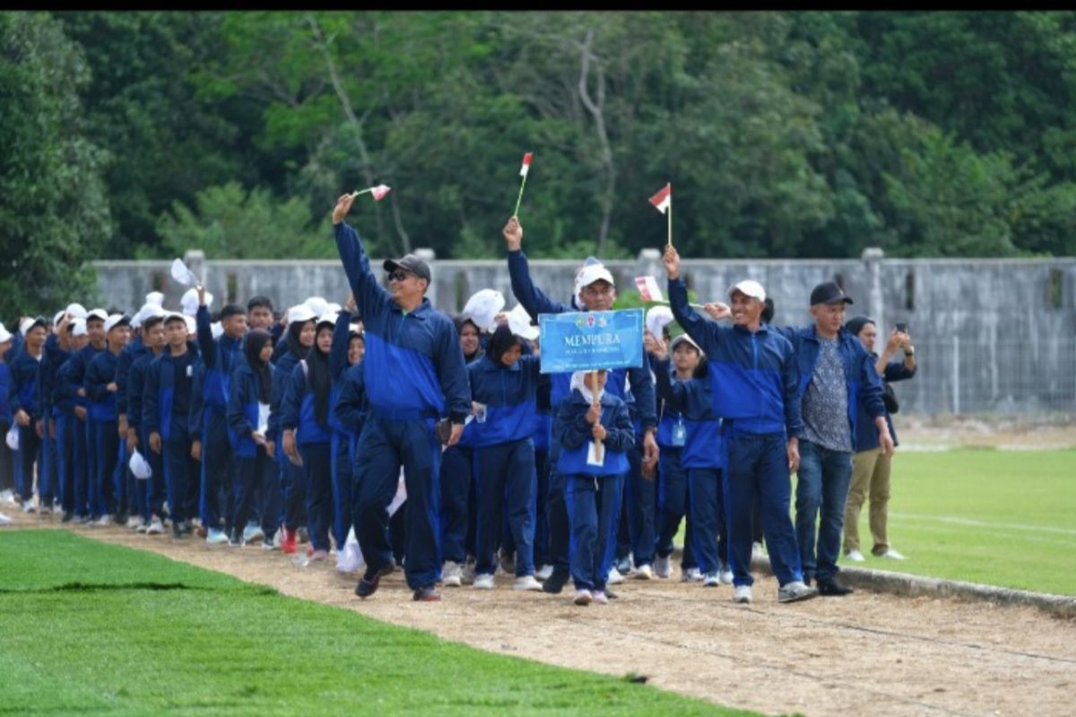 Dibuka Bupati, 1.400 atlet ikuti POPDA Siak