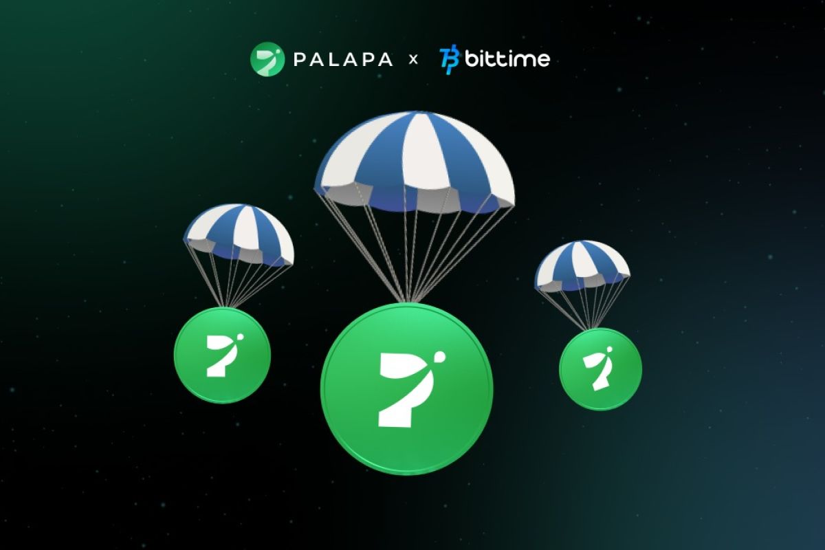 Bittime rilis 1,5 miliar token Palapa kepada penanam modal pemula RI