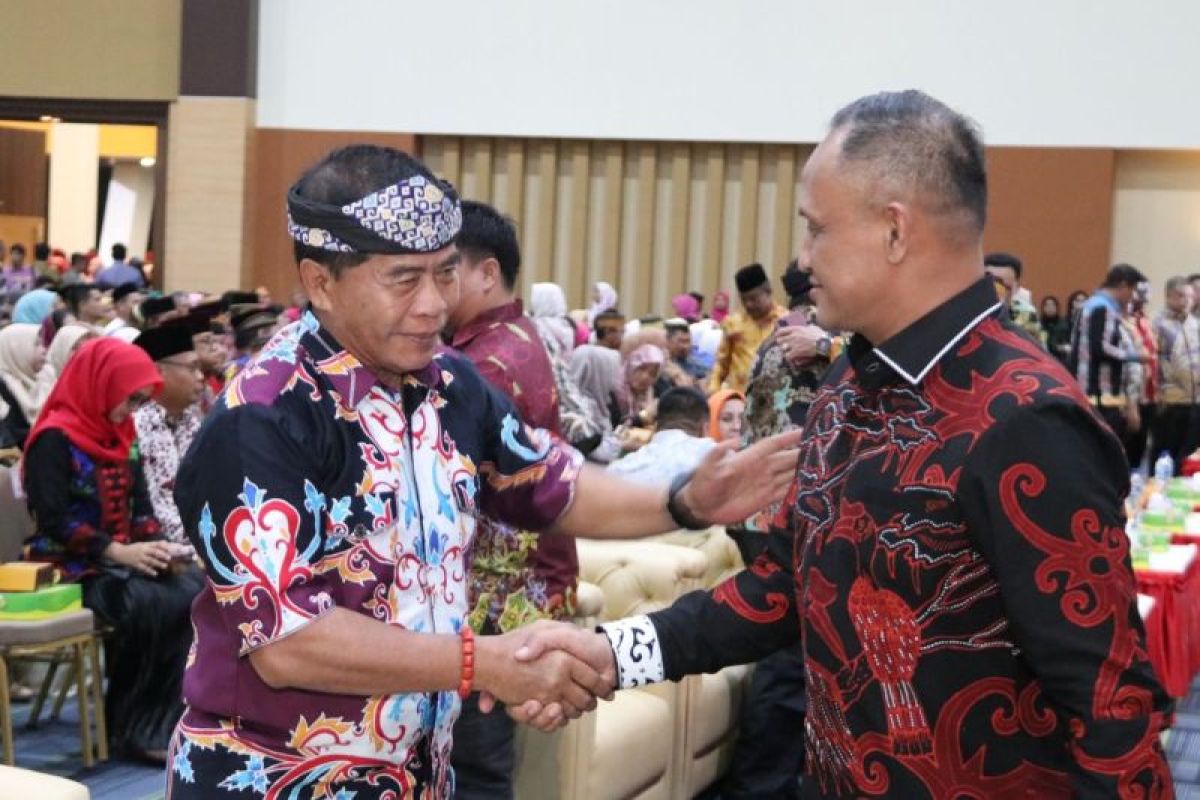Wakapolda Kaltara Menghadiri Halal Bihalal Bersama Dengan Forkopimda Kalimantan Utara