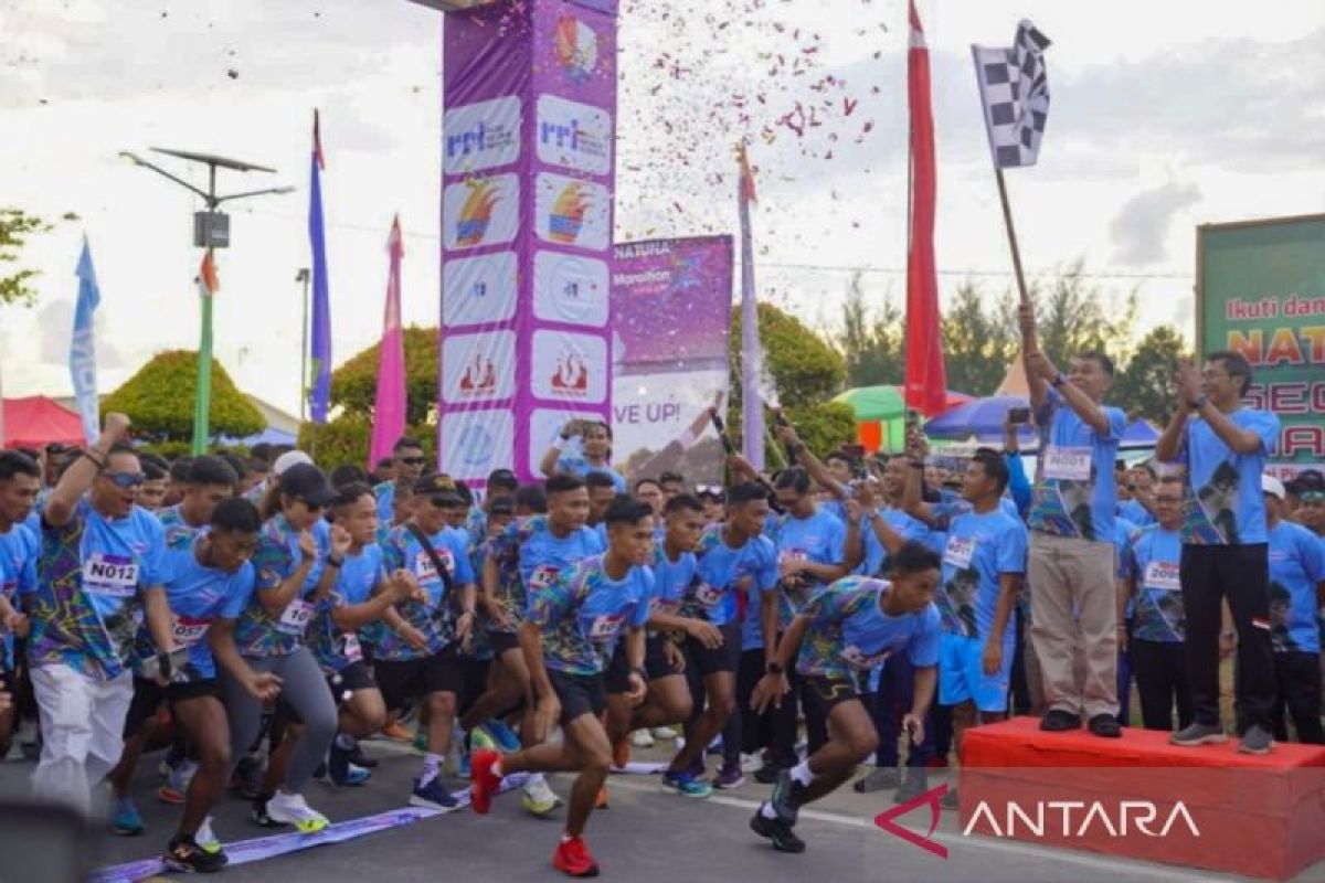 Pemkab Natuna Kepri sukses gelar lomba marathon bertaraf internasional