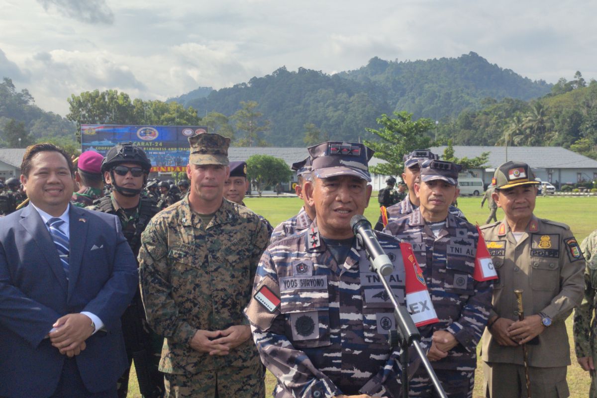 TNI AL terjunkan 1.380 pasukan pada Latma CARAT bersama US Navy