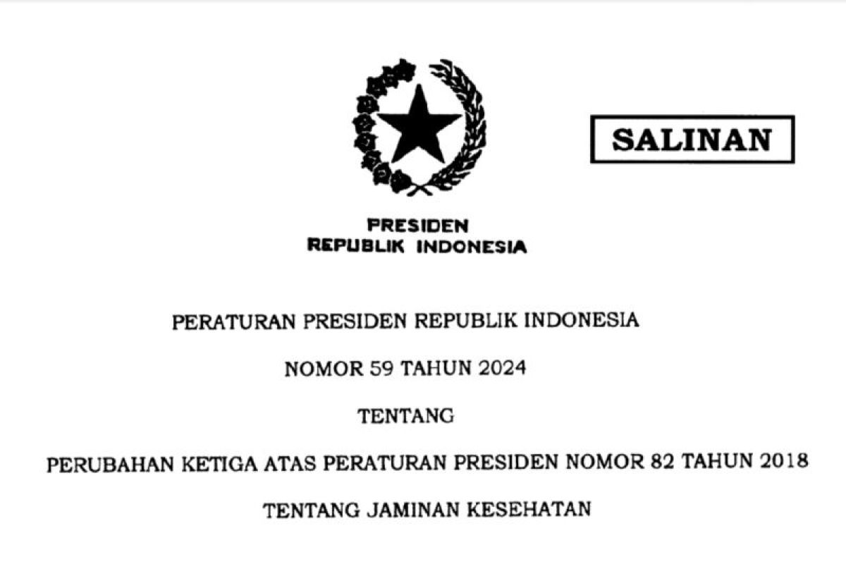 Jokowi terbitkan Perpres  tentang Jaminan Kesehatan