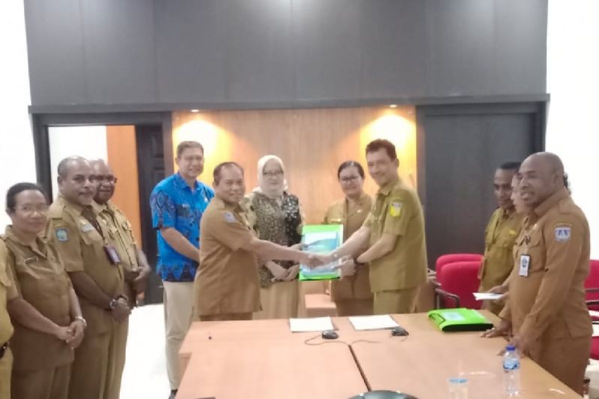 Pemprov Papua serahkan dokumen RZWP-3-K dua provinsi DOB