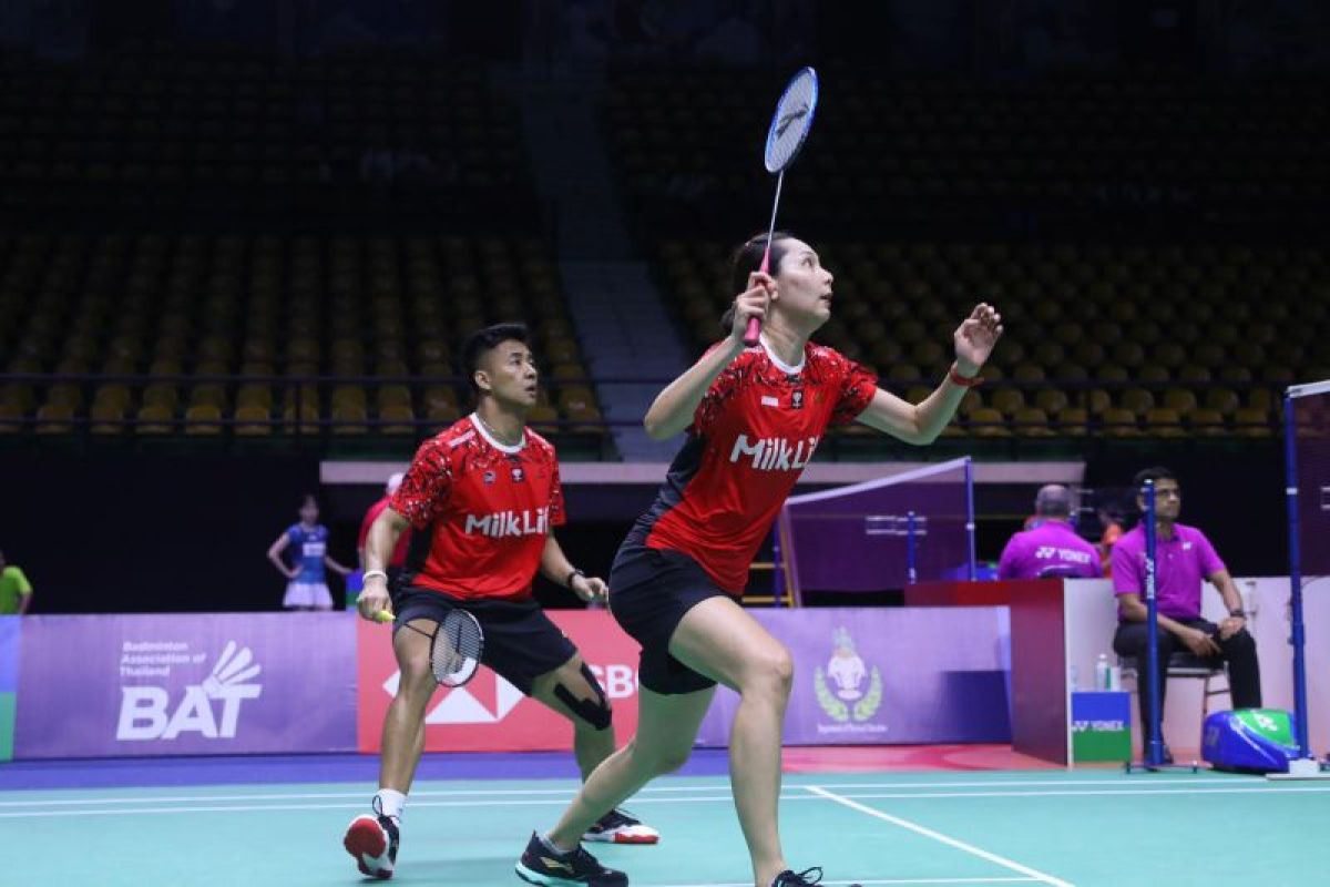 Thailand Open 2024 - Dejan/Gloria taklukkan ganda tuan rumah di babak pertama