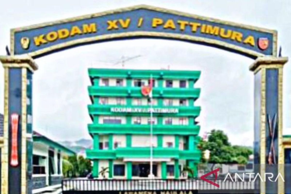 Nomenklatur Kodam Pattimura berganti dari XVI jadi XV