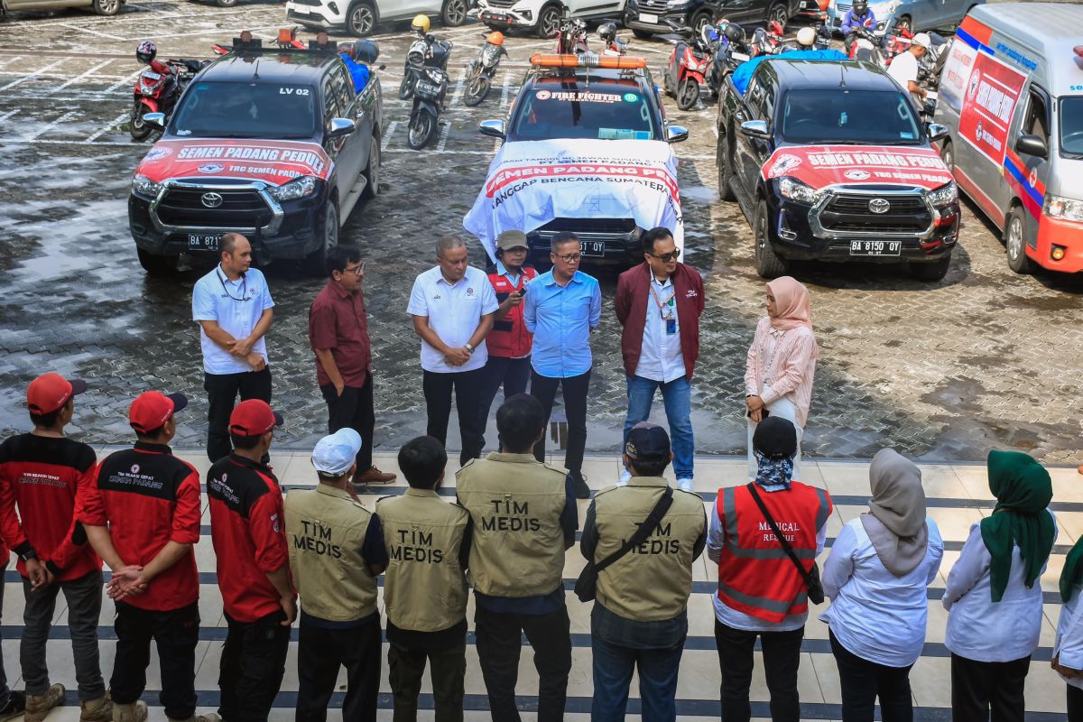 Bawa Sembako dan berbagai kebutuhan, Semen Padang kembali kirim relawan ke Agam dan Tanah Datar