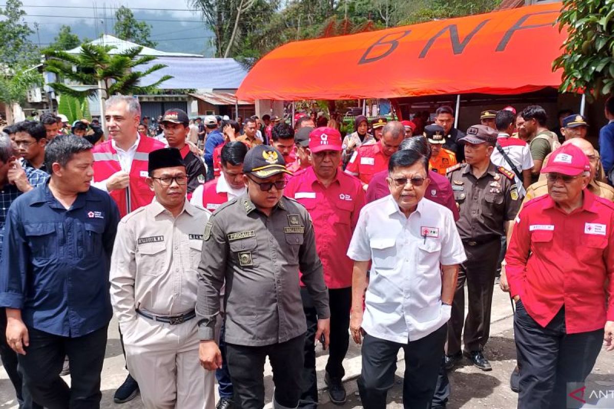 Jusuf Kalla: PMI siap bantu evakuasi dan rehabilitasi lokasi bencana di Sumbar