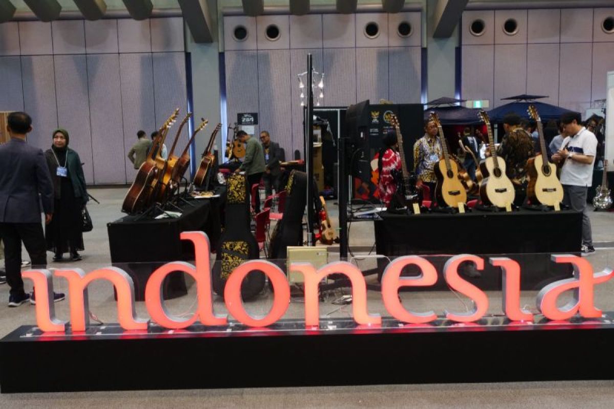 Gitar Indonesia mencatat transaksi potensial Rp15,5 miliar di Jepang