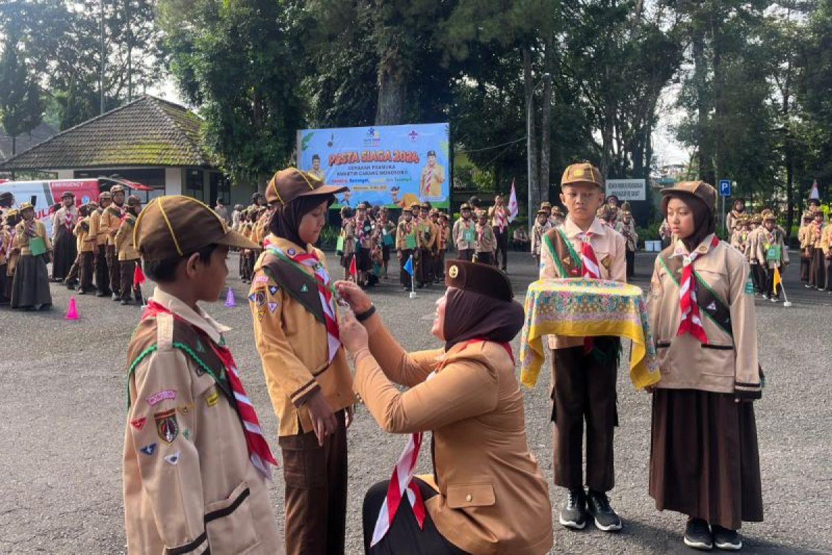 Pramuka  bentuk generasi kreatif dan pemberani