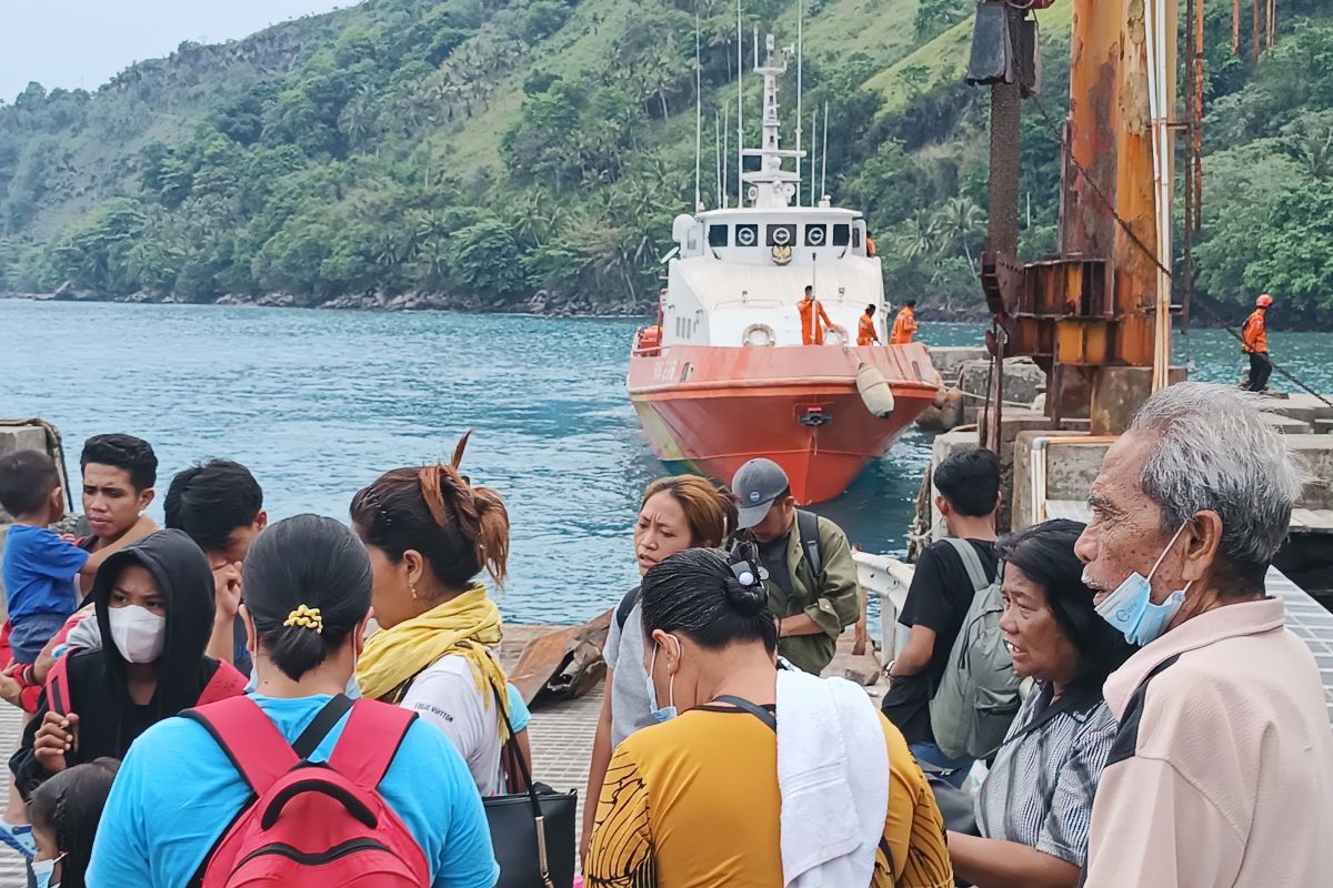 Direlokasi ke Desa Modisi, 301 KK korban erupsi Gunung Ruang, Sulut