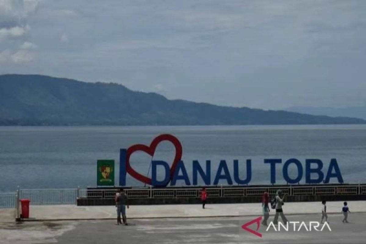 Objek wisata Danau Toba di Sumatra Utara. (ANTARA/Irsan Mulyadi) Medan (ANTARA)