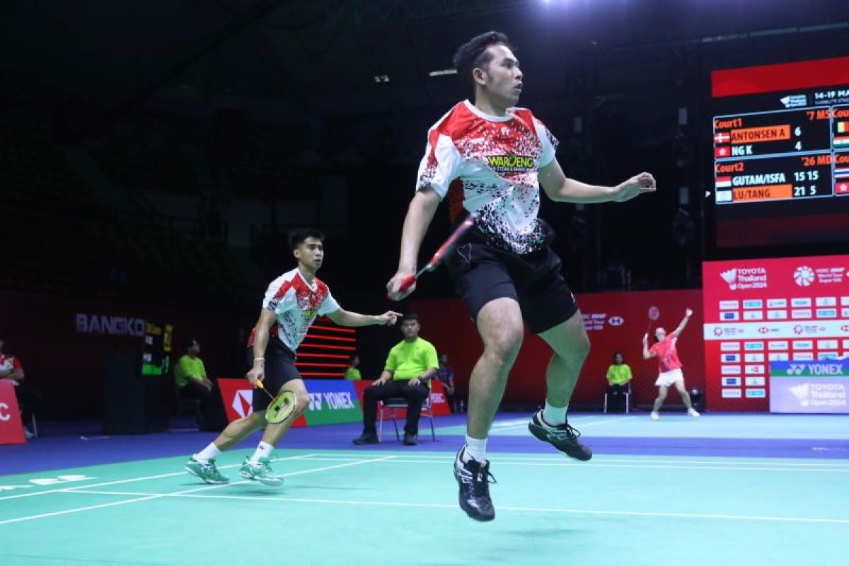 Sabar/Reza susul Bagas/Fikri ke perempat final Indonesia Open