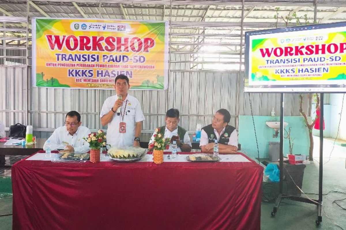 Disdik apresiasi KKKS Hasien gelar workshop transisi PAUD-SD