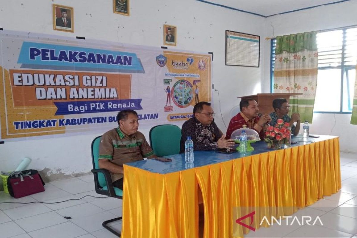 BKKBN Sultra edukasi  pencegahan anemia anak di Buton Selatan