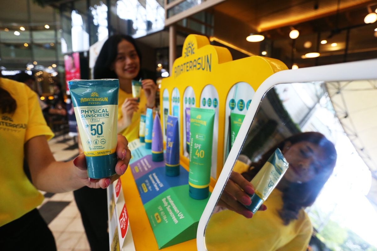 Amaterasun meluncurkan produk 100% Physical Sunscreen