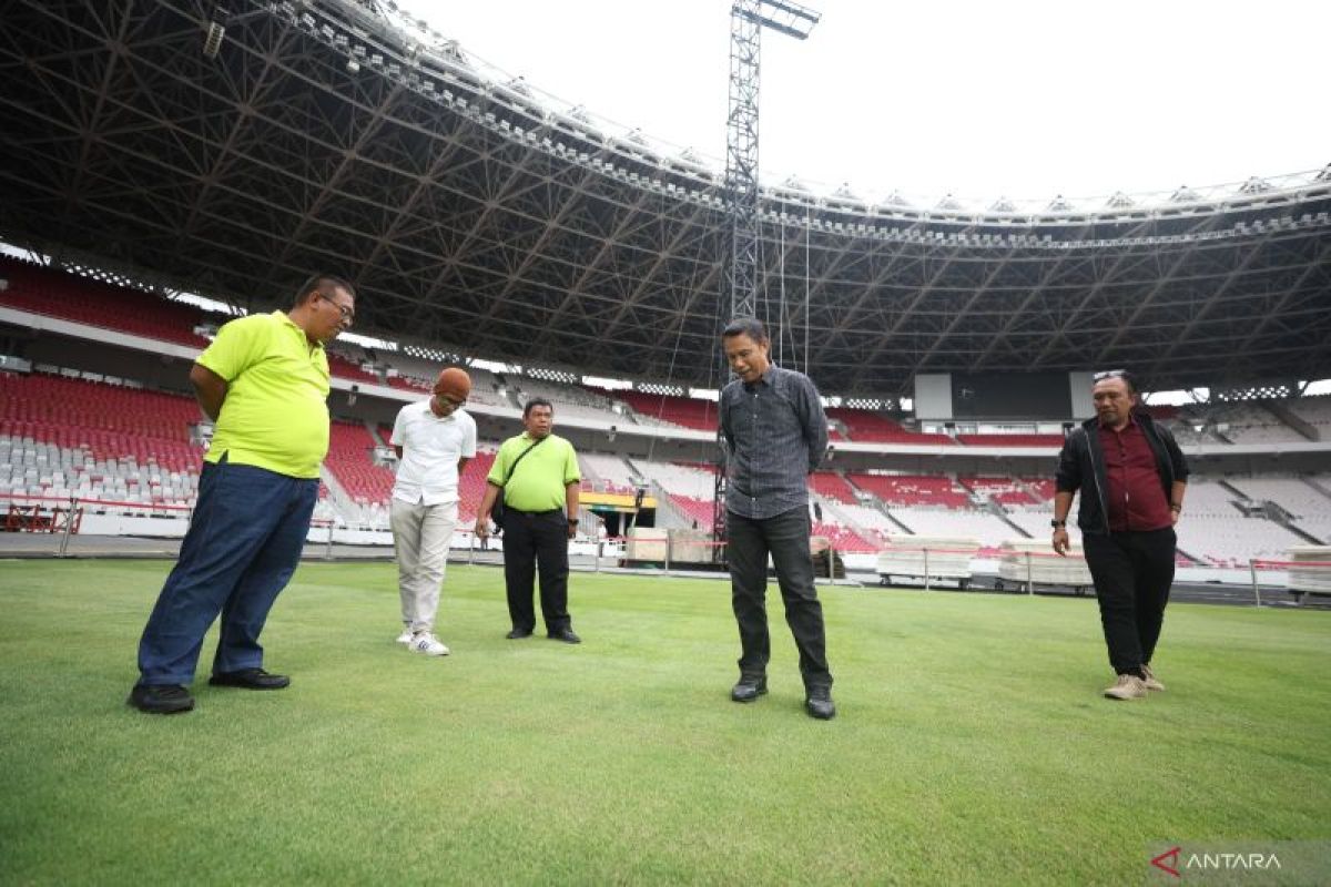 PSSI tinjau rumput SUGBK jelang dua laga kualifikasi PD