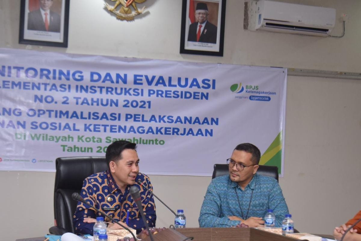 Tenaga Outsourcing di Pemkot Sawahlunto sudah dilindungi BPJS Ketenagakerjaan