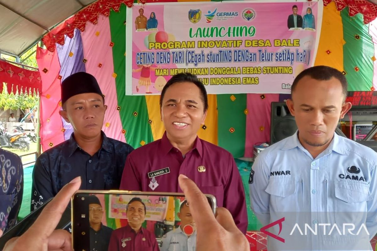 Pemdes Bale Kabupaten Donggala luncurkan program turunkan angka stunting