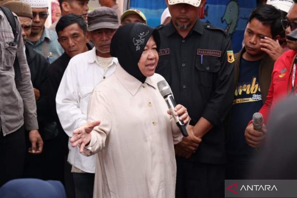 Mensos minta tenda pengungsian banjir lahar dingin direlokasi ke tempat lebih aman