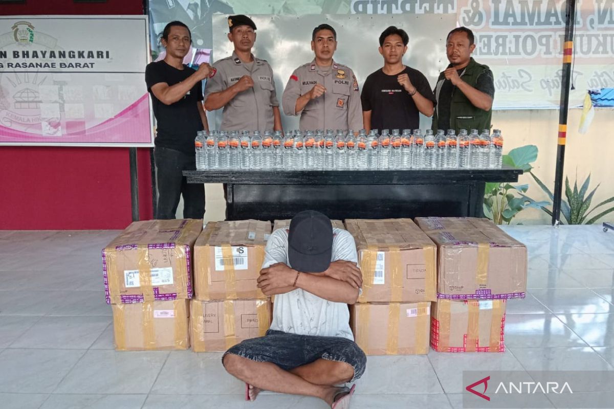 Polisi gagalkan penyelundupan arak Bali di Bima