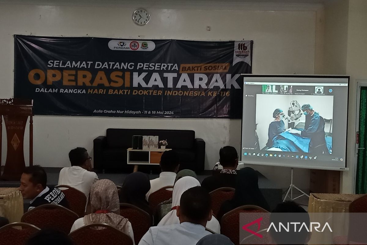 Bakti sosial operasi katarak IDI wilayah DIY menyasar 21 pasien di Bantul