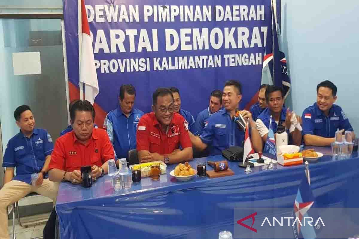 Baru Nadalsyah dan SKY mendaftar ke Partai Demokrat jadi bacalon di Pilkada Kalteng