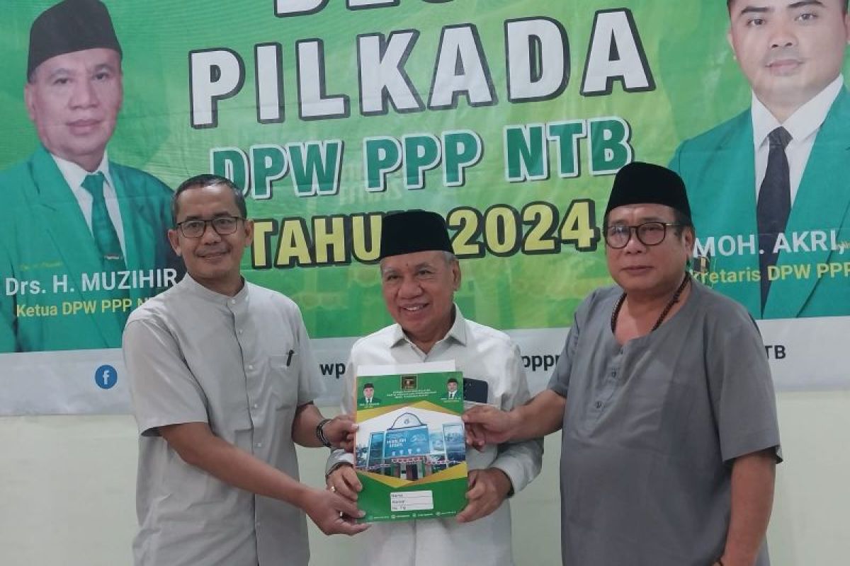 Pasangan Suhaili-Asrul maju Pilkada NTB 2024 lewat PPP