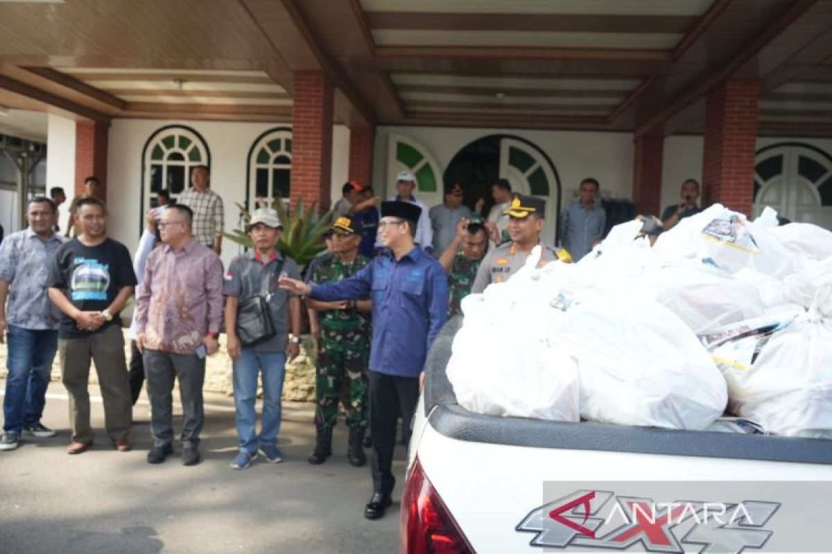 Bantuan sembako untuk korban banjir OKU terus mengalir