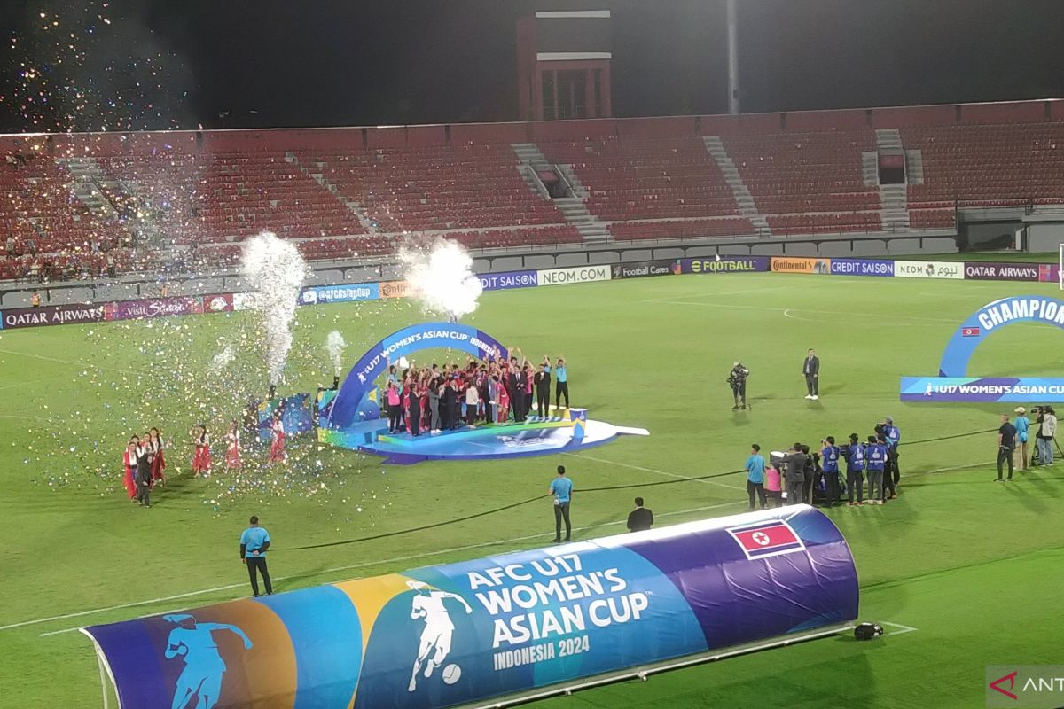 Korea Utara menjuarai Piala Asia Putri U17 2024 usai tundukkan Jepang