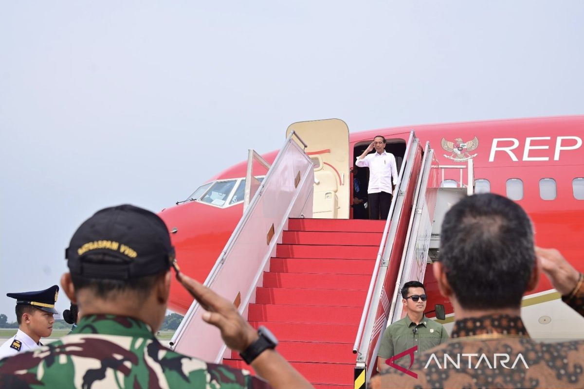 Presiden Jokowi ke Bali menghadiri KTT World Water Forum Ke-10