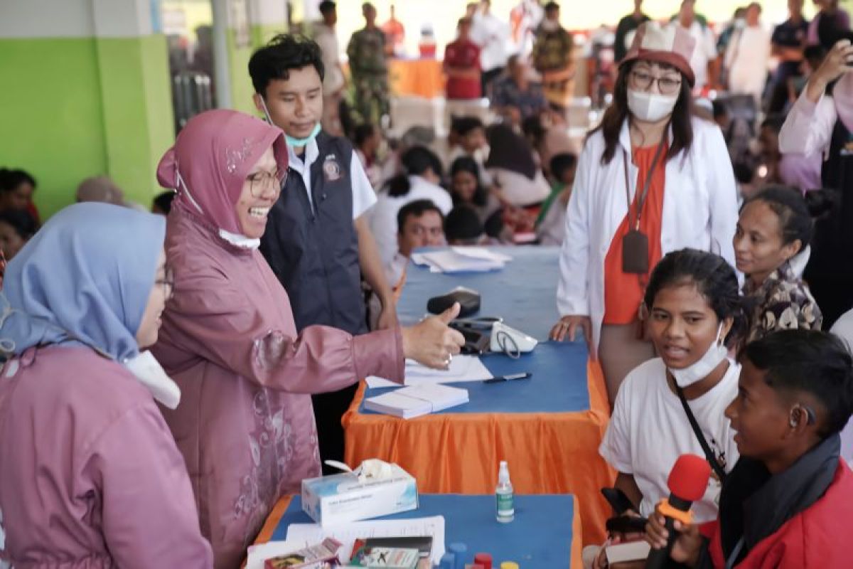 Kemensos menggelar bakti sosial masyarakat Kabupaten Sumba Timur