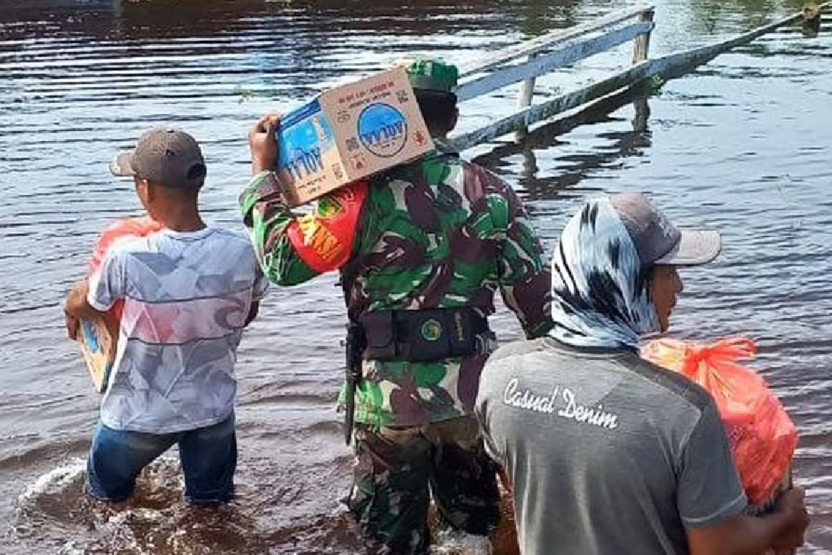 Dandim Merauke: 645 kepala keluarga dua distrik terdampak banjir