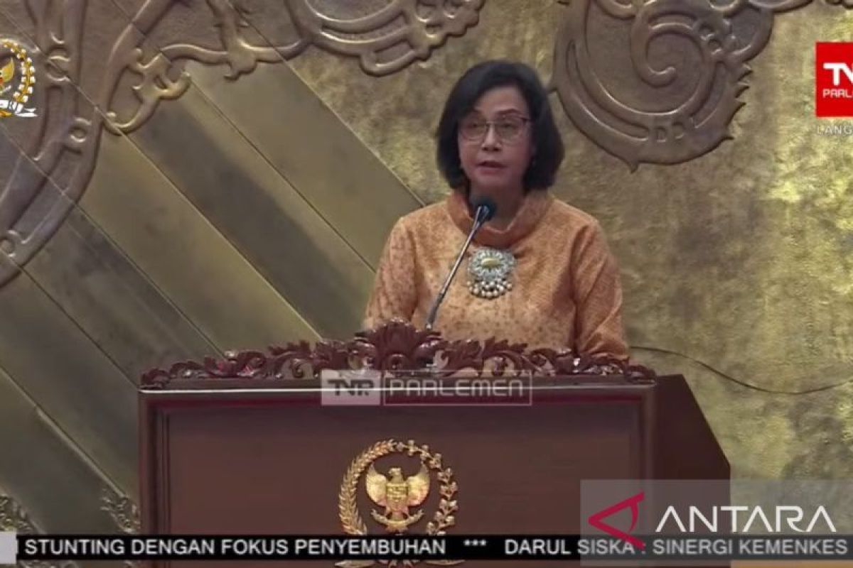 Menkeu Sri Mulyani targetkan defisit APBN 2,45-2,82 persen pada 2025