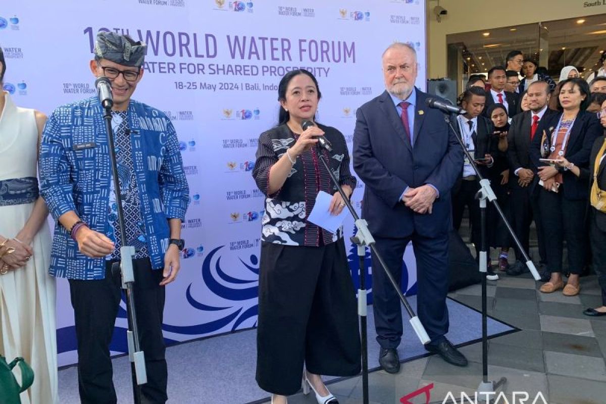 Puan singgung pertemuan dengan Jokowi di WWF Ke-10 Bali