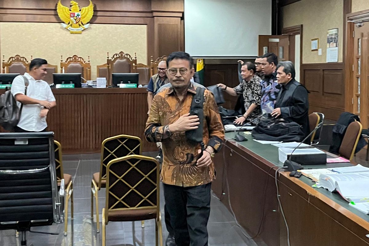 Saksi sebut SYL peras Ditjen Perkebunan Rp317 juta, bayar kiai hingga servis mobil