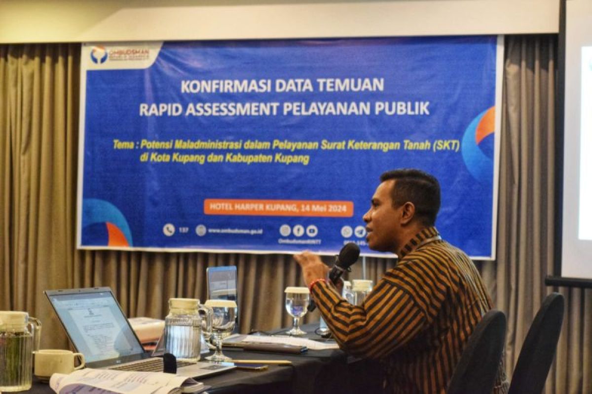 Ombudsman NTT temukan adanya potensi maladministrasi di dua daerah