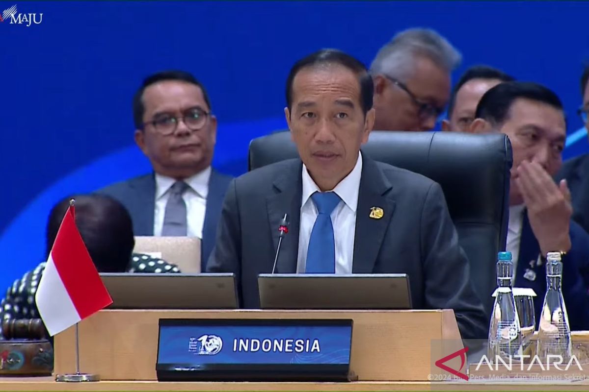 Presiden Jokowi paparkan capaian infrastruktur air kepada kepala negara di WWF