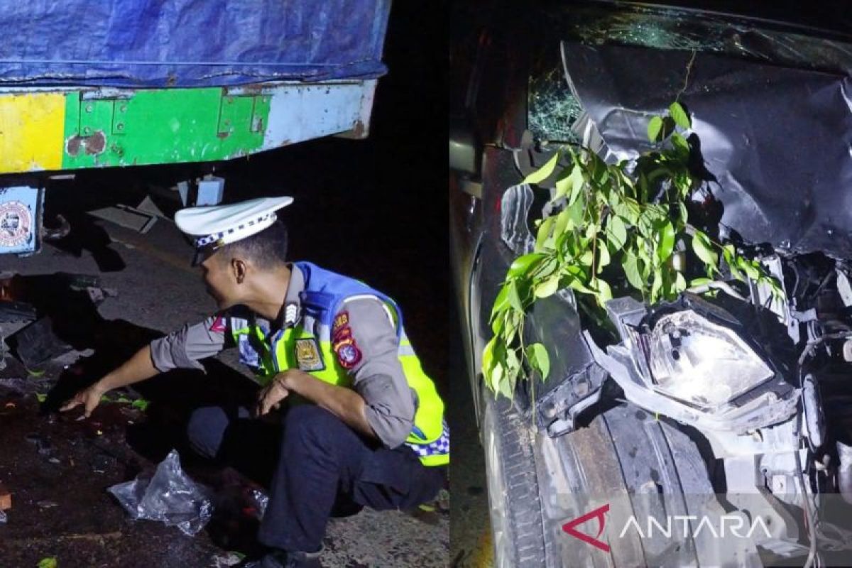 Sopir dan kernet truk tewas usai ditabrak di Pulang Pisau