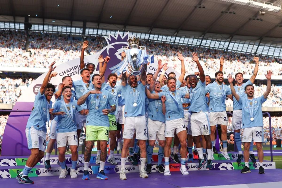 Manchester City bekuk West Ham United genggam juara Liga Inggris