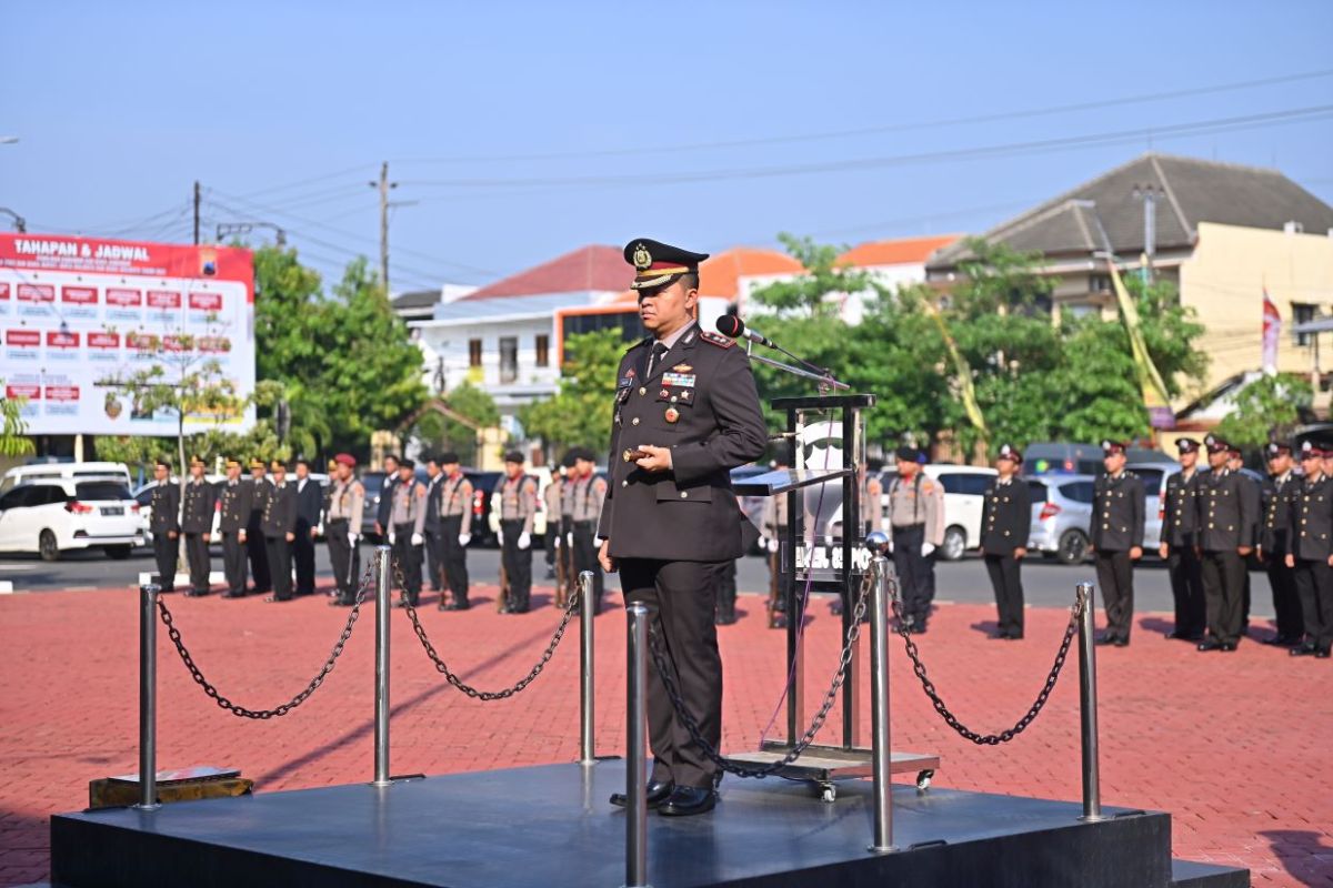 Kapolres Jepara pimpin upacara peringatan Hari Kebangkitan  Nasional