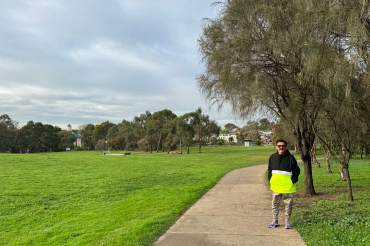 Catatan Ilham Bintang -Jogging Pagi di Allard Park Melbourne