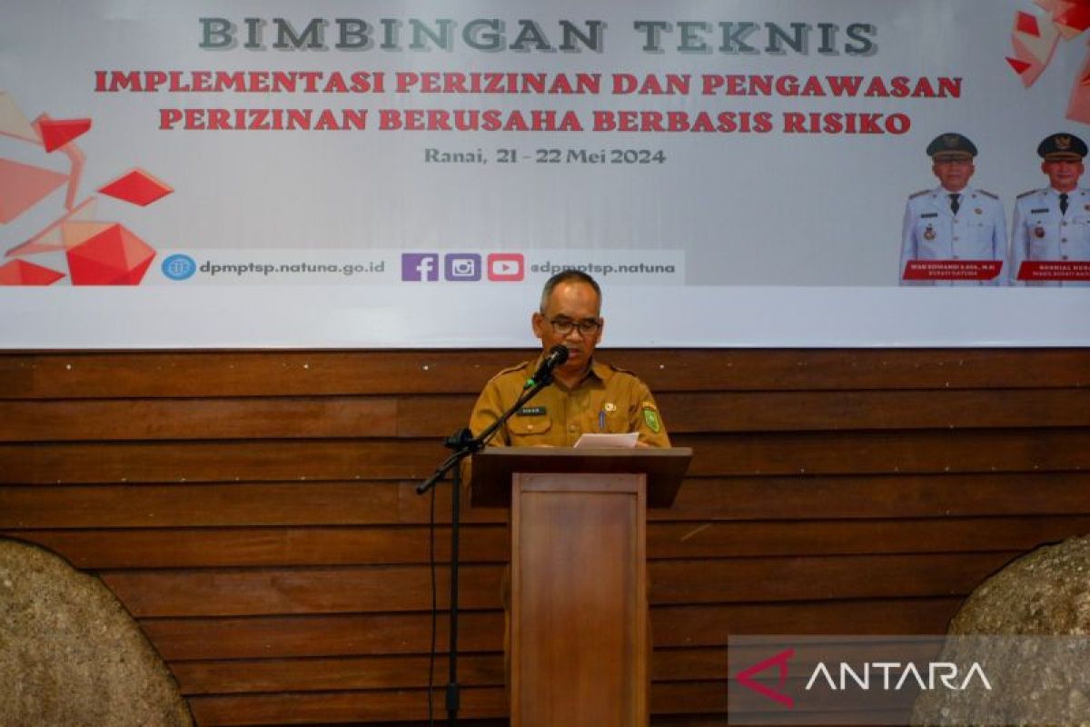 Pemkab Natuna gelar bimtek implementasi pengawasan dan perizinan berusaha